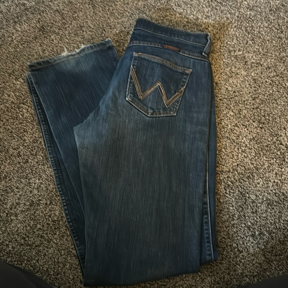 Wrangler Q baby riding jeans